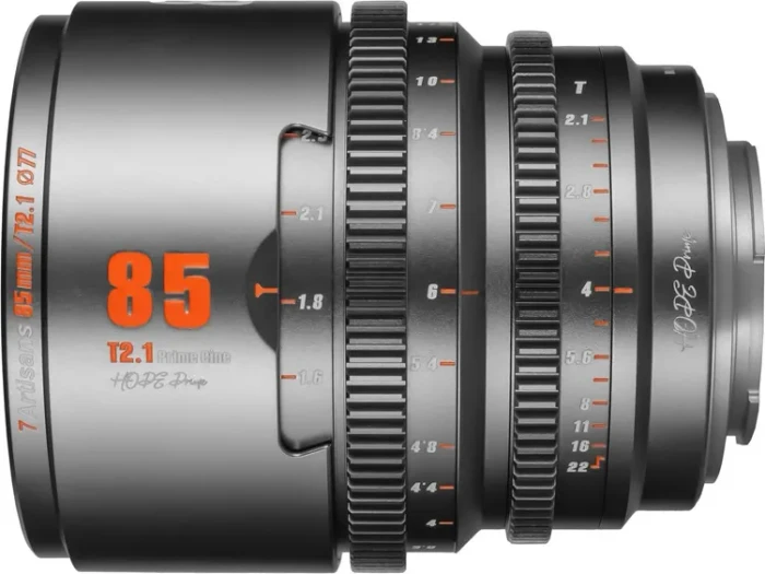 7artisans Hope 85mm T2.1 S35 Cine für Sony E titan