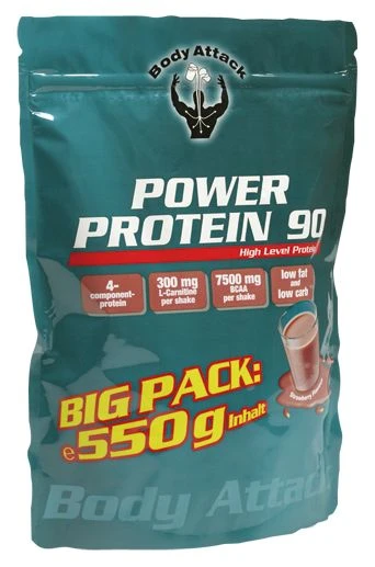 Body Attack Power Protein 90 Stracciatella 550g