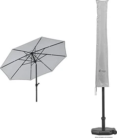 Schneider Adria Sonnenschirm 300cm silbergrau