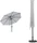 Schneider Adria Sonnenschirm 300cm silbergrau (684-14)