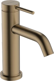Hansgrohe Tecturis S Standventil 80 EcoSmart+ mit Hebelgriff für Kaltwasser oder vorgemischtes Wasser ohne Ablaufgarnitur brushed bronze