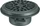 Busch-Jaeger HiFi Deckeneinbaulautsprecher 13 cm schwarz, Stück (8222 EB)