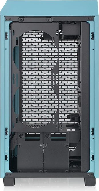 Thermaltake The Tower 200 Turquoise, türkis, Glasfenster, Mini-ITX