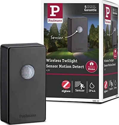 Paulmann Plug & Shine IP44 Zigbee Dämmerungssensor/Bewegungsmelder
