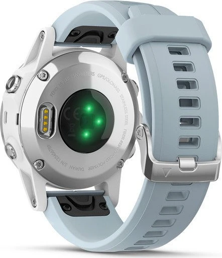 Garmin Fenix 5S Plus weiß/blau