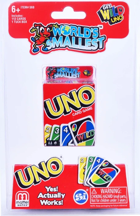 UNO Worlds Smallest UNO
