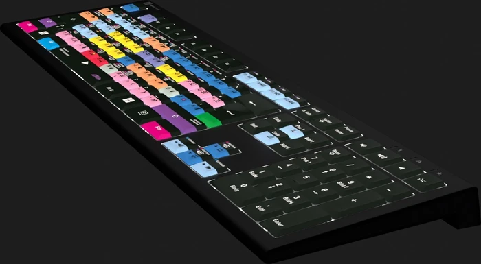 LogicKeyboard Astra 2 Pro Avid Media Composer PC, USB, DE