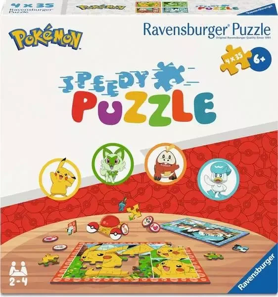 Ravensburger Puzzle Speedy Puzzle Pokémon