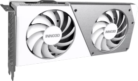 INNO3D GeForce RTX 4060 Twin X2 OC White, 8GB GDDR6, HDMI, 3x DP