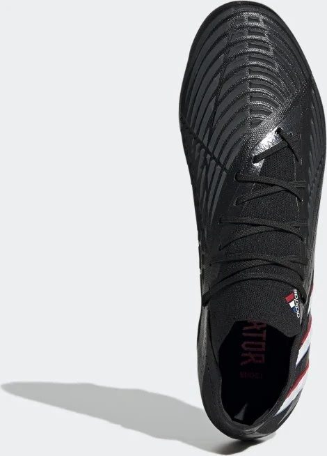 adidas Predator Edge.1 Low FG core black/cloud white/vivid red (Herren)