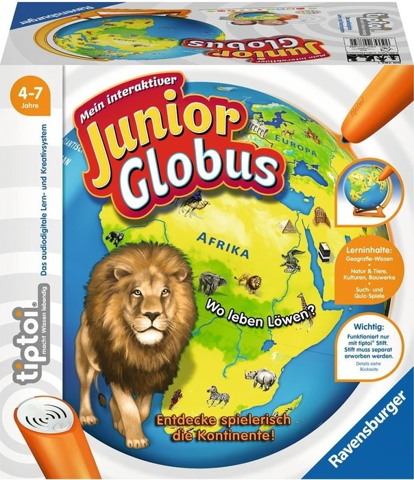 Ravensburger tiptoi Spiel: Mein interaktiver Junior Globus