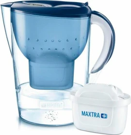 Brita Marella XL Tischwasserfilter inkl. Kartusche Maxtra Plus blau