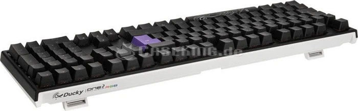 Ducky One 2 RGB PBT, LEDs RGB, schwarz, MX RGB BLACK, USB, US