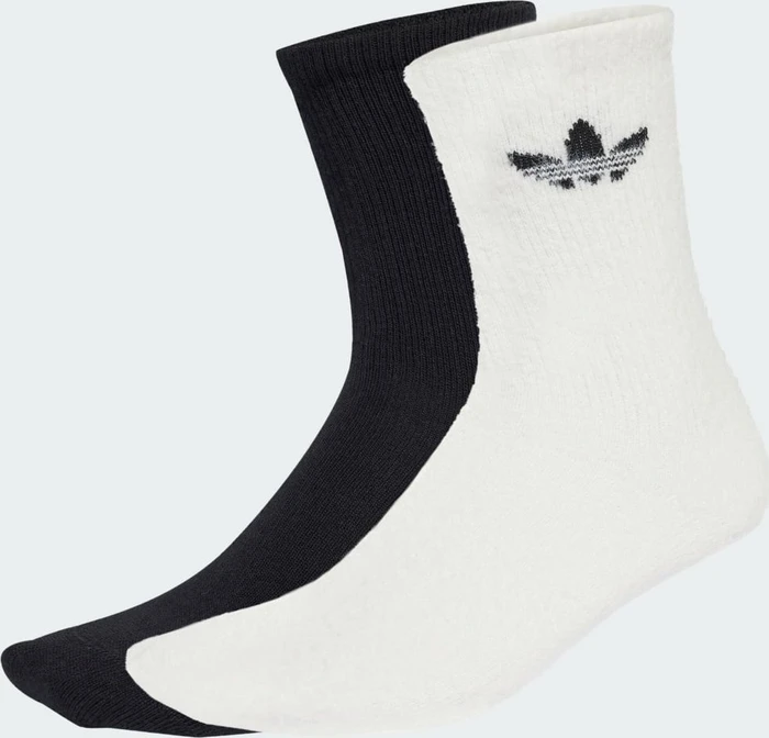 adidas Fluffy Crew Socken, 2 Paare