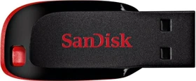 SanDisk Cruzer Blade 16GB schwarz, USB-A, USB 2.0