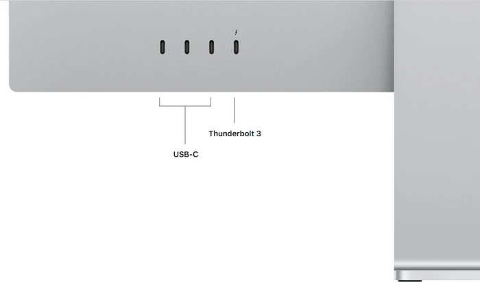 Apple Studio Display (ohne Standfuß), Standardglas, VESA Mount Adapter, 27"