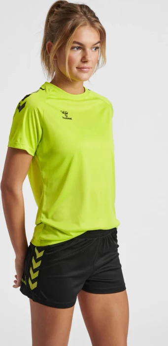 hummel Core XK Funktionsshirt kurzarm lime popsicle (Damen)