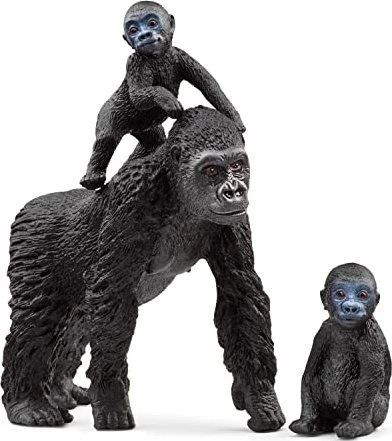 Schleich Wild Life - Flachland Gorilla Familie
