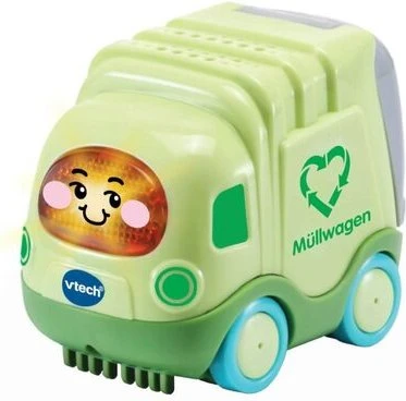 VTech Tut Tut Baby Flitzer Müllwagen aus bio-basiertem Kunststoff