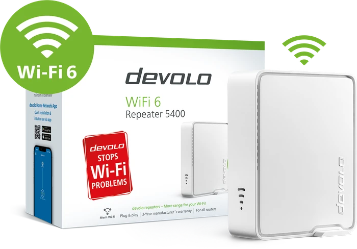 devolo WiFi 6 Repeater 5400