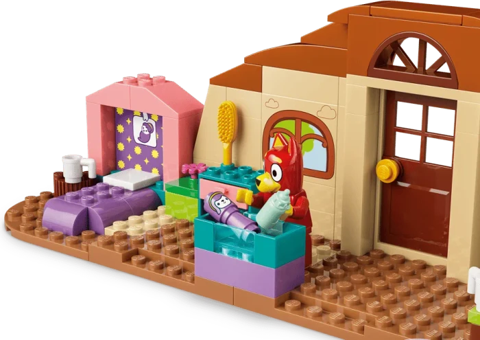 LEGO Bluey - Schule mit Rusty und Bluey