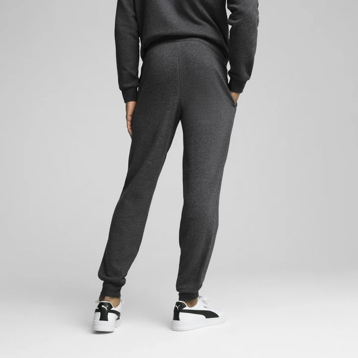 Puma Essentials No. 1 Logo Fleece Trainingshose lang dark gray heather (Herren)