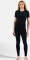 Odlo Natural Merino 200 Baselayer Funktionsshirt kurzarm schwarz (Damen) Vorschaubild