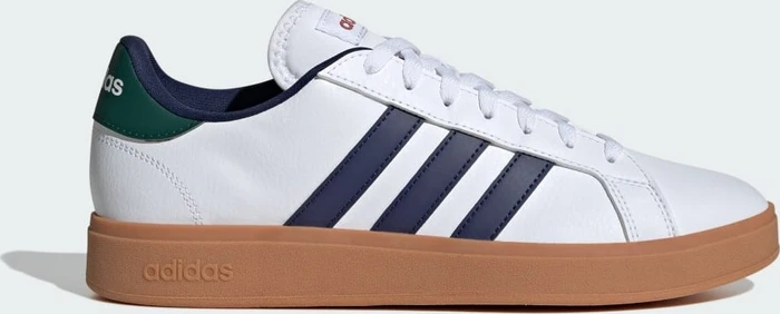 adidas Grand Court TD Lifestyle Court Casual cloud white/dark blue/collegiate green (Herren)