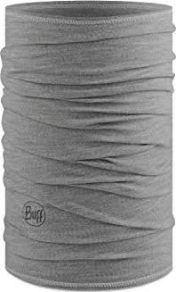 Buff Merino Lightweight Schlauchtuch solid light grey