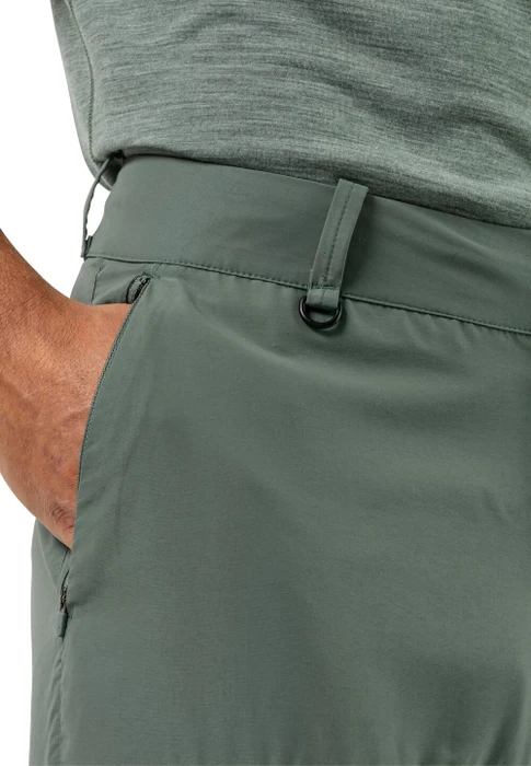 Jack Wolfskin Barrier Hose lang hedge green (Herren)