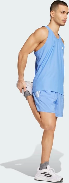 adidas Own The Run Laufshirt ärmellos blue fusion (Herren)
