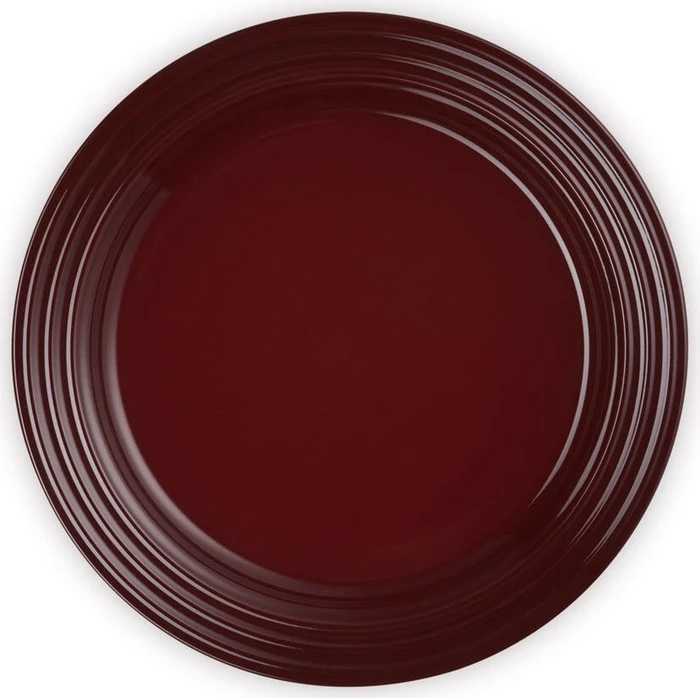 Le Creuset Frühstücksteller 22cm garnet