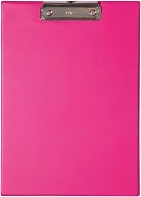 Maul Klemmbrett mit Folienüberzug, A4, pink