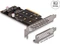 DeLOCK 2x M.2 PCIe, PCIe 4.0 x8 Vorschaubild
