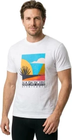 Napapijri Arbia T-Shirt kurzarm white whisper (Herren)