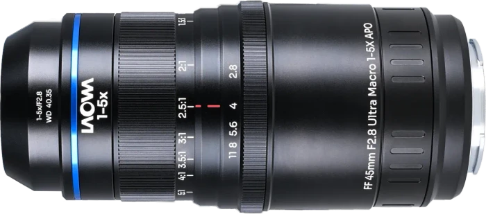 Laowa Aksen 45mm 2.8 1-5x Ultra Macro APO für Canon RF