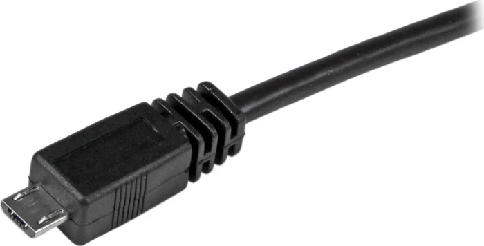 StarTech USB-A 2.0 auf USB 2.0 Micro-B Adapterkabel schwarz, 0.5m (USBAUB50CMBK)