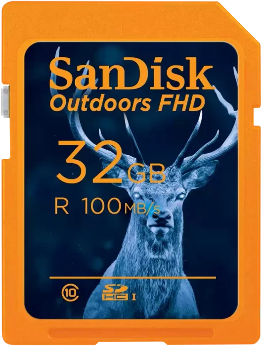 SanDisk Outdoors FHD R100 32GB, UHS-I U1, Class 10