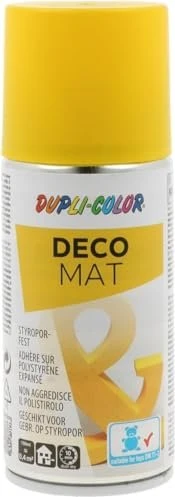 Dupli-Color Deco Mat Acryllack-Spray RAL 1021 rapsgelb, 150ml