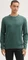 Tom Tailor Basic Baumwolle Strickpullover green dust melange (Herren) Vorschaubild
