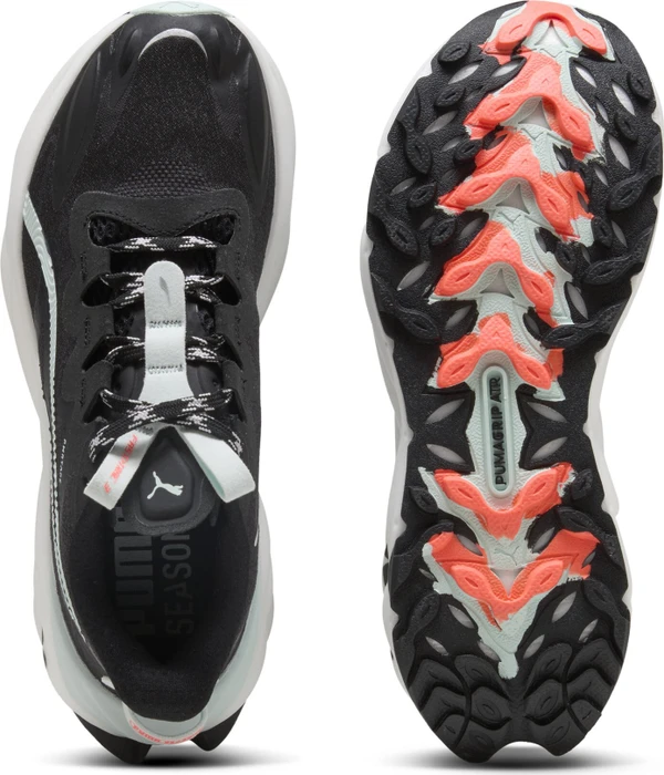 Puma Fast-Trac Nitro 3 puma black/glowing red/peaceful blue (Damen)