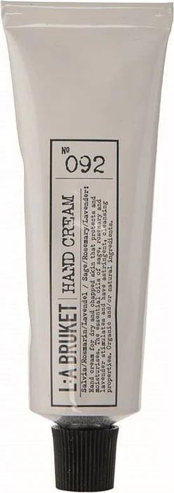 L:A Bruket No 092 Sage Rosemary Lavender Handcreme, 30ml