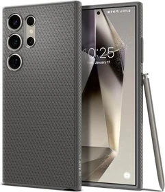 Spigen Liquid Air für Samsung Galaxy S24 Ultra Granite Gray