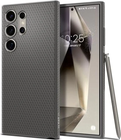 Spigen Liquid Air für Samsung Galaxy S24 Ultra Granite Gray