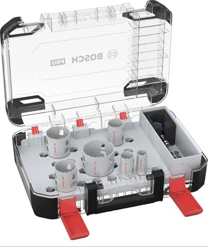 Bosch Professional Multi Material PC Plus Lochsägen-Sortiment inkl. Werkzeugbox, 6-tlg.