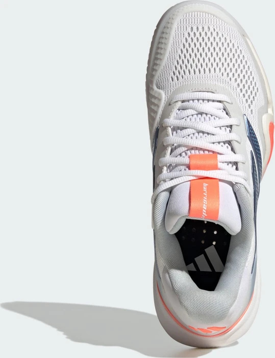 adidas Barricade 14 cloud white/halo blue/beam orange (Damen)