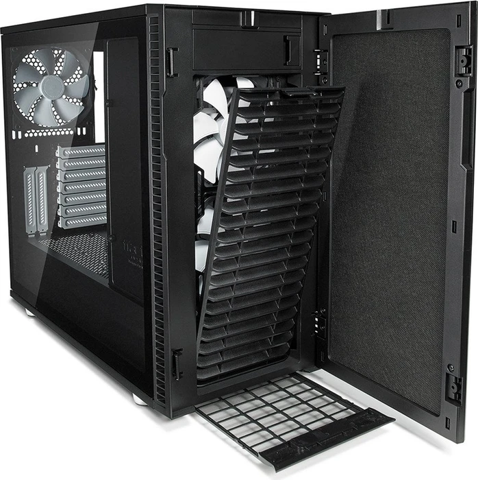 Fractal Design Define R6 Black TG, Glasfenster, schallgedämmt