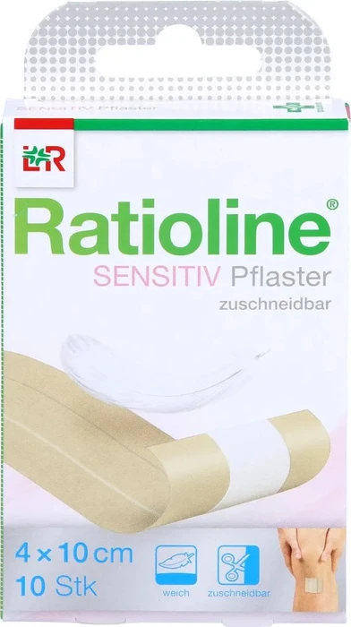 Lohmann & Rauscher Ratioline Sensitiv Pflaster, 4 x 10cm, 10 Stück
