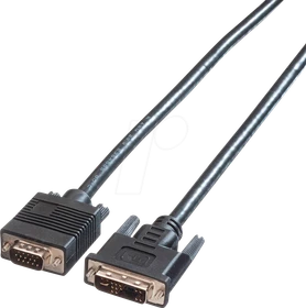 Roline / Secomp DVI/VGA Kabel 5m