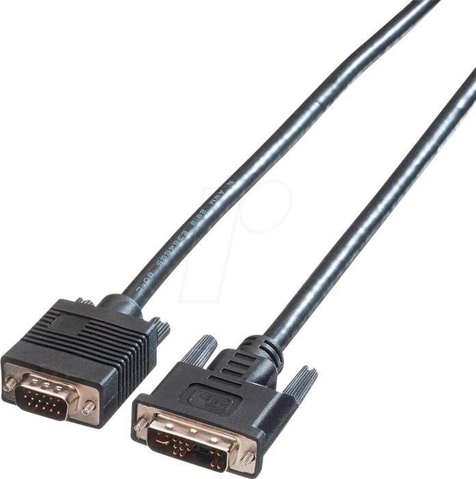 Roline / Secomp DVI/VGA Kabel 5m